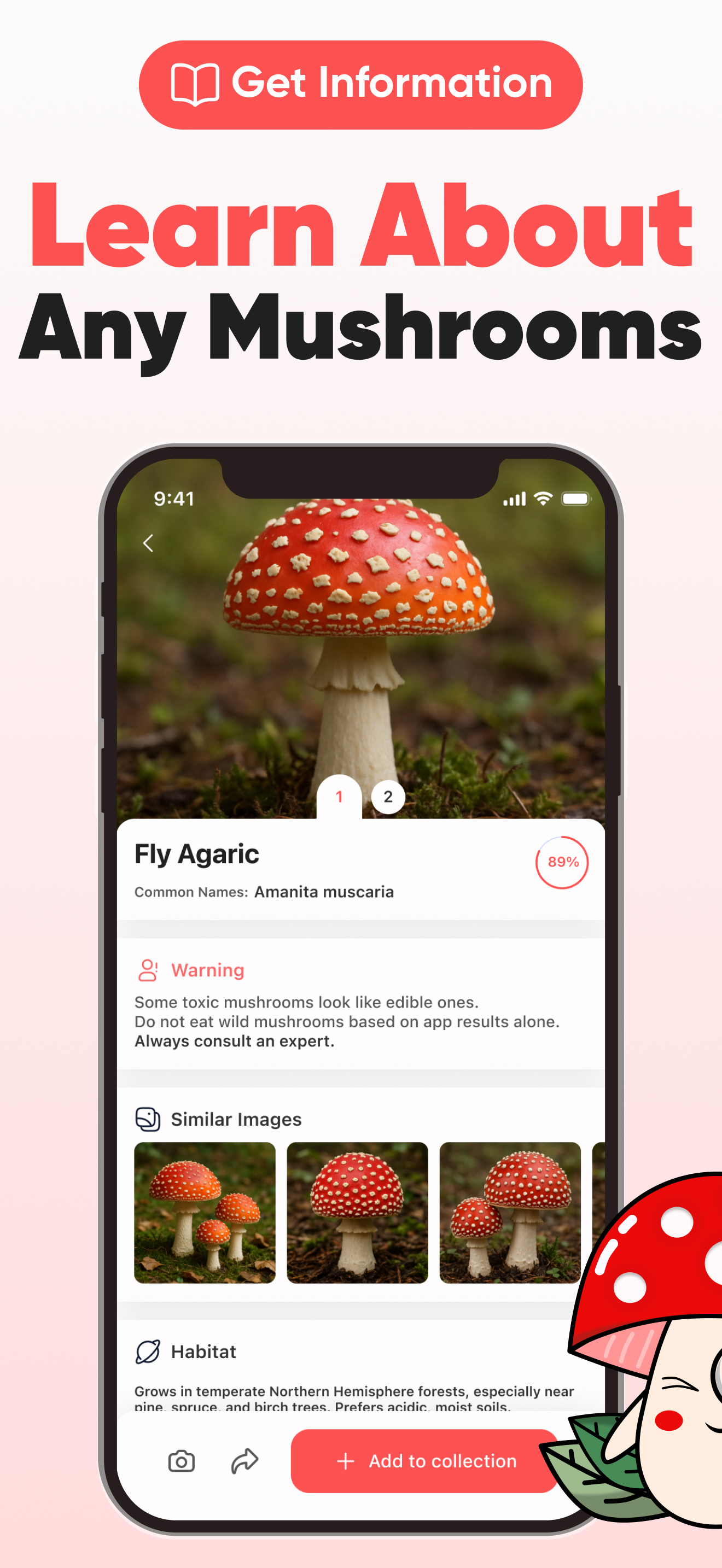 Mushroom Identifier Screenshot 3